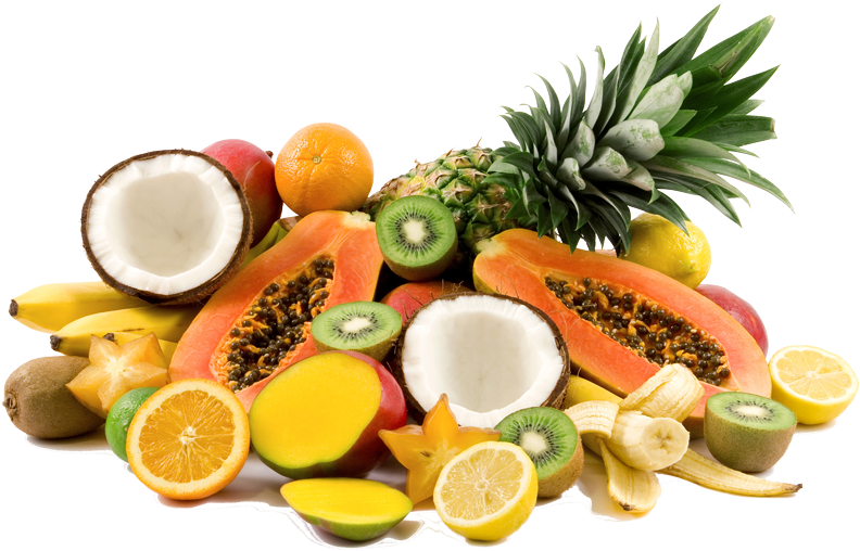 Tropical Fruit (850x567), Png Download