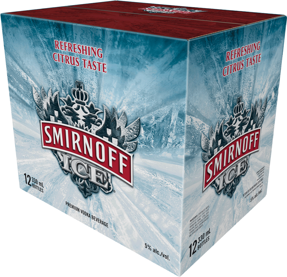 Smirnoff Ice - Smirnoff Ice Original 12 Pack (1024x990), Png Download
