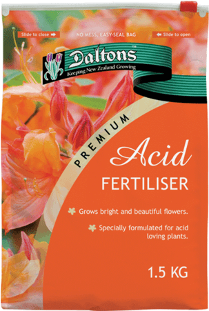 Daltons Premium Acid Fertiliser - Daltons (350x450), Png Download