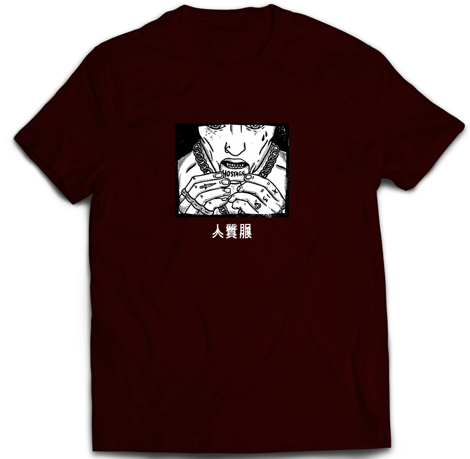 Hostage Gangsta Tee - T-shirt (2048x1536), Png Download