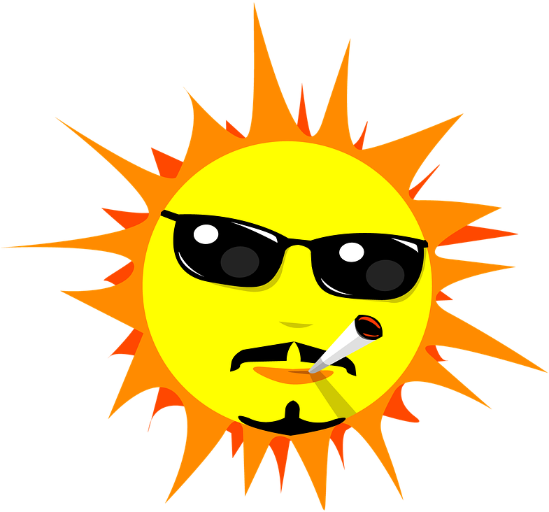 Vacation, Summer, Sun, Friends, Cigarettes - Portable Network Graphics (841x1280), Png Download