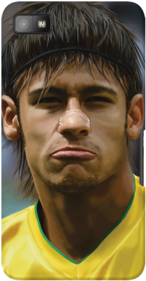 Neymar Brazil Case For Blackberry Z10 - Brazil (300x400), Png Download