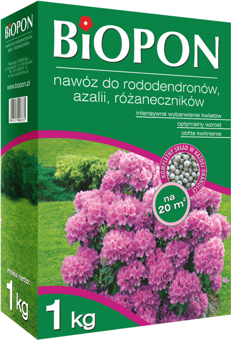 Biopon Rhododendron And Azalea Fertilizer - Biopon Nawóz Jesienny Do Iglaków (563x768), Png Download
