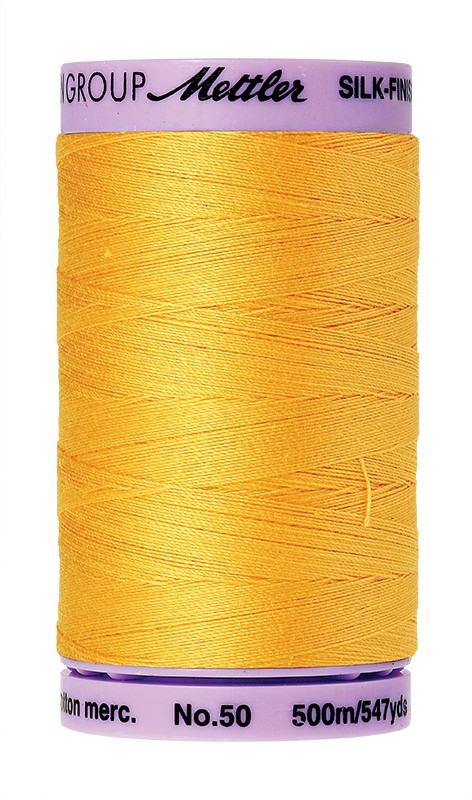 Summersun 547 Yard Spool - Mettler Silk Finish Cotton Thread 50wt, 547-yard, Muslin (472x800), Png Download