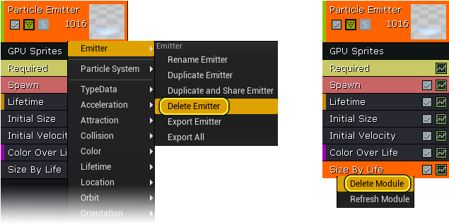 Deleting Emitters And Modules - Portable Network Graphics (634x349), Png Download