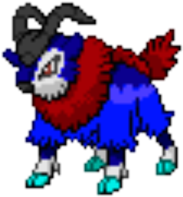 Crayon Gogoat - Cartoon (420x420), Png Download