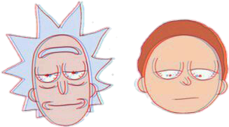 Png, Overlays, And Rick And Morty Image - Rick And Morty (375x360), Png Download