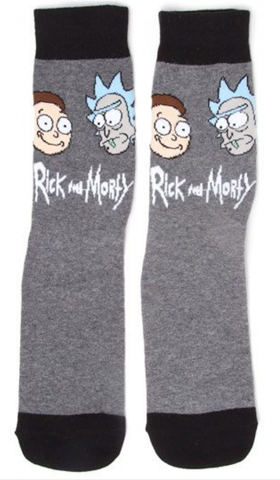 Calcetines Rick Y Morty (946x946), Png Download