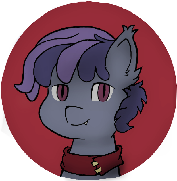Nopony435, Avatar, Bat Pony, Bat Pony Oc, Clothes, - Cartoon (616x630), Png Download