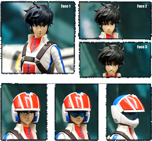 Kitzconcept's Rick Hunter 6 Inch Figure Now On Preorder - Rick Hunter Veritech Robotech (528x480), Png Download