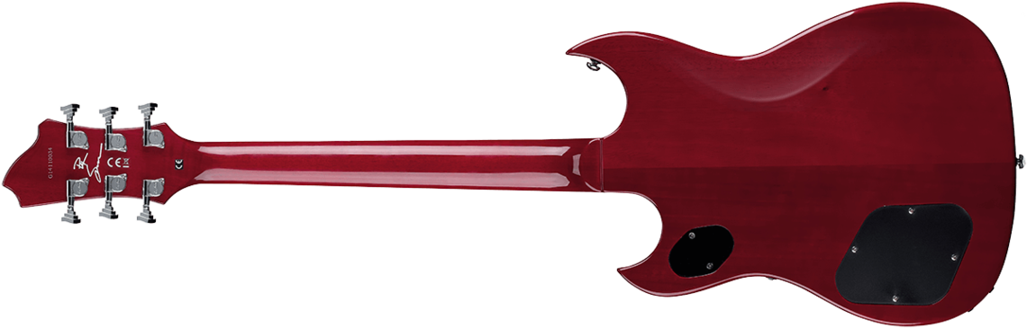 Hagstrom Pat Smear Red (1140x365), Png Download
