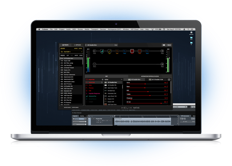 Native Plug-in - Line 6 Helix Native (helix Native) Virtual Instruments (900x540), Png Download