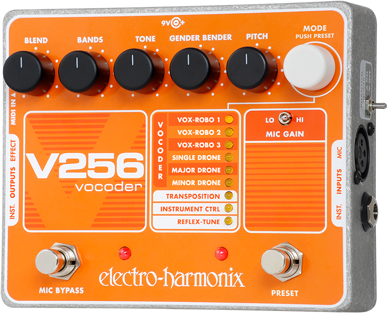 See Larger Picture / Download Png Image File - Electro Harmonix V256 Vocoder (780x640), Png Download