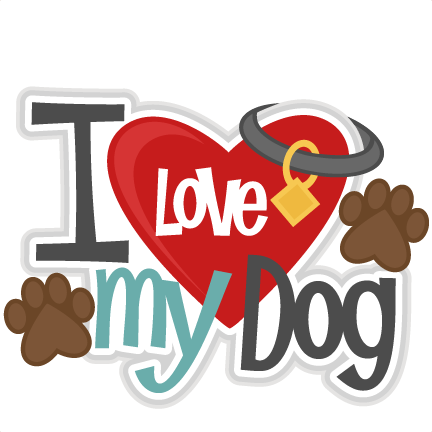 Download Word Family With Colourful Letters Stock Illustration - Love My Dog (432x432), Png Download