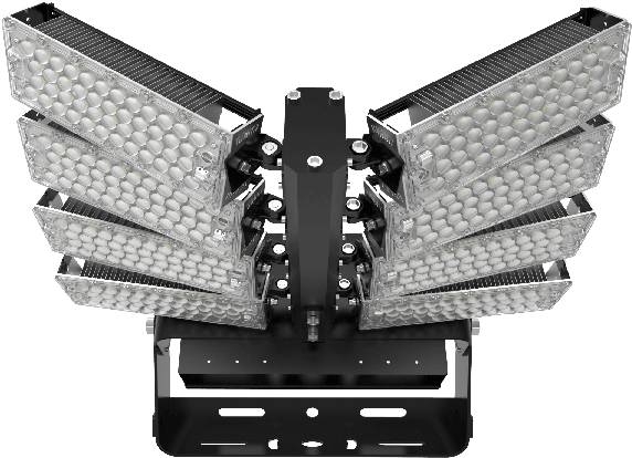 800w Led High Mast Light 128,000 Lumen Cct 30k 40k - Lighting (751x707), Png Download
