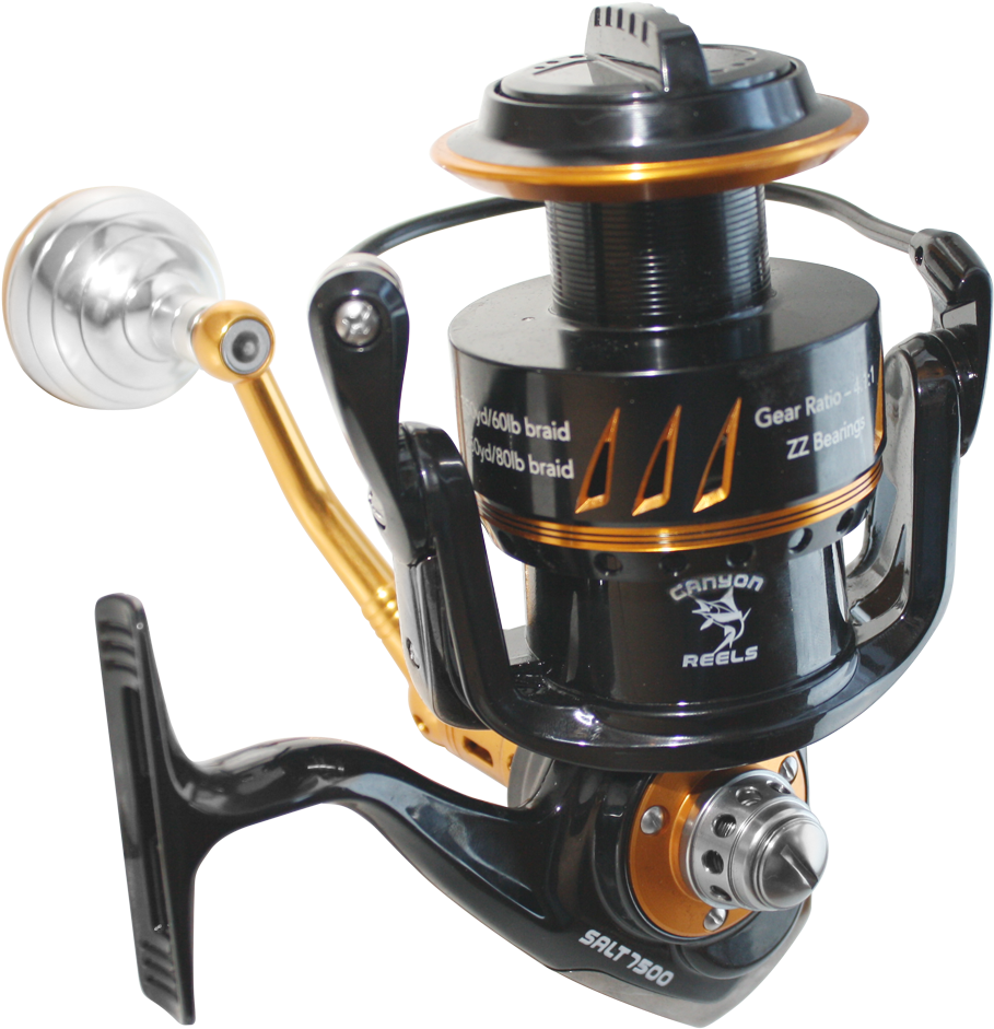 Canyon Reels Salt - Canyon Reels Salt 7500 (1000x1000), Png Download