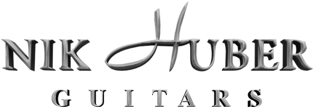 Nik Huber Guitars - Calligraphy (679x254), Png Download