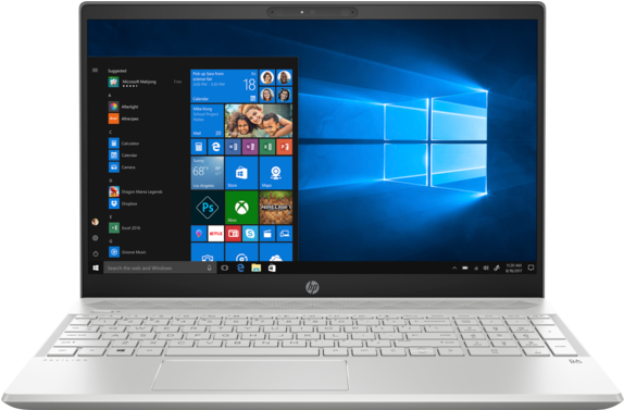 Hp Pavilion Laptop - Hp Pavilion Laptop 15t (573x430), Png Download