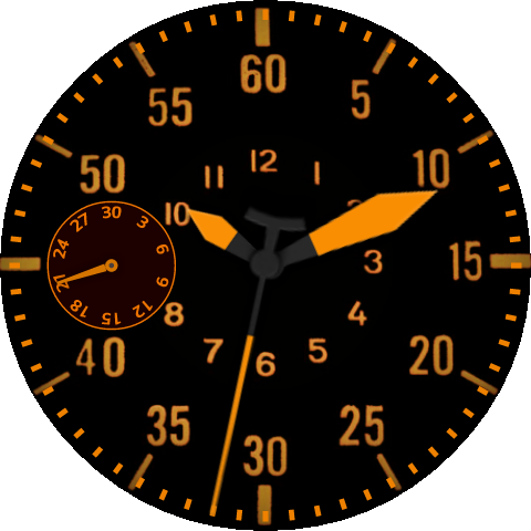 Aviation Meca Style - Watch (480x480), Png Download