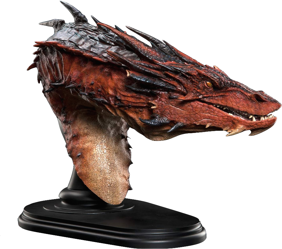 Weta Smaug Bust Toyslife Weta Logo Png - Weta Collectibles The Hobbit The Desolation Of Smaug (972x1000), Png Download