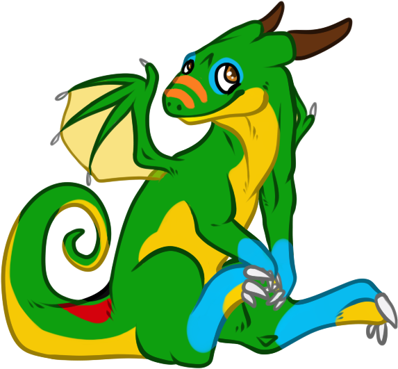 Smaug Chibi By Electricsilence (608x549), Png Download