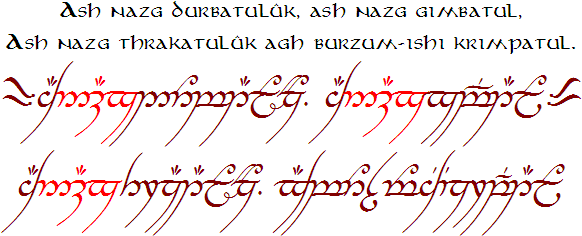 Take That Guy Who Cut Me Off In Traffic - Lord Of The Rings Pattern (593x242), Png Download