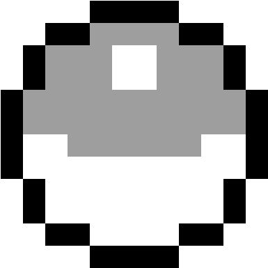 Pokeball Pokemon Pixel - 8 Bit Gif Png (1000x1000), Png Download