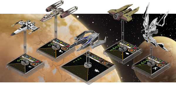 Star Wars X-wing - X Wing Miniature (600x291), Png Download