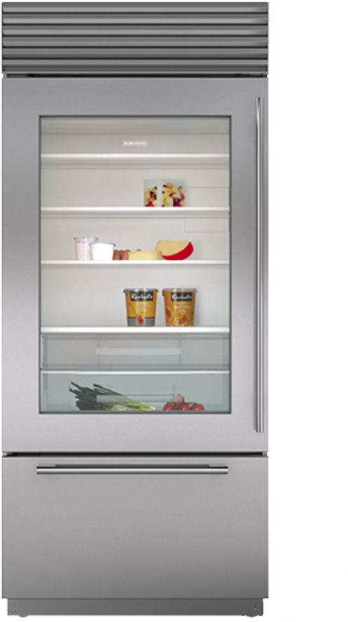Subzero Refrigerators - Sub Zero Bi 36ug S (600x600), Png Download