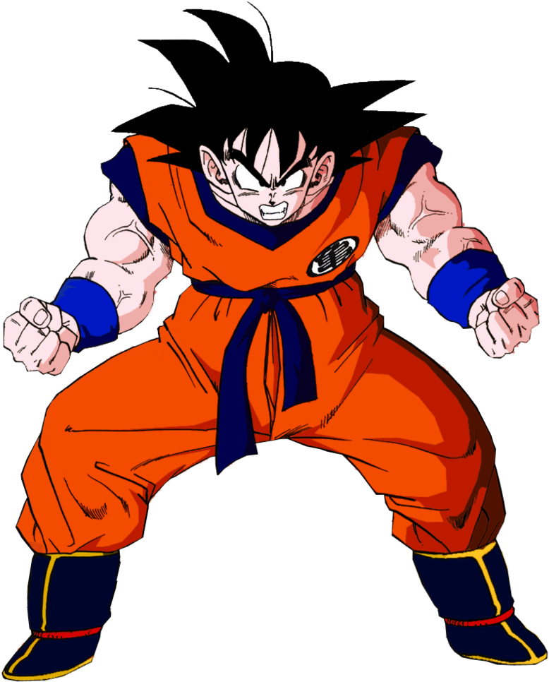 No Caption Provided - Imagenes De Goku Normal (816x979), Png Download
