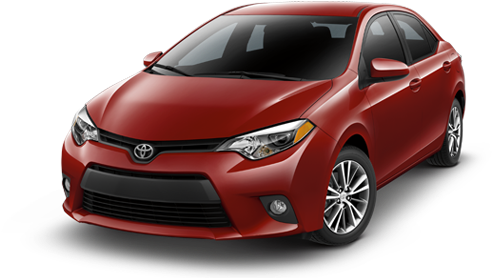 The 2014 Toyota Corolla, Eddy's Toyota - Toyota Corolla 2014 Png (625x280), Png Download