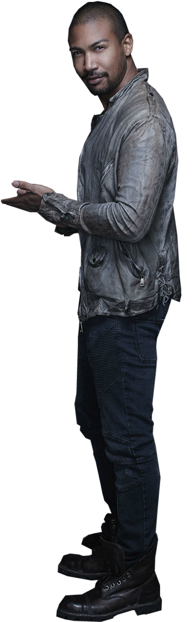 Charles Michael Davis Was Inspired By Paul Wesley To - Charles Michael Davis (1024x1367), Png Download
