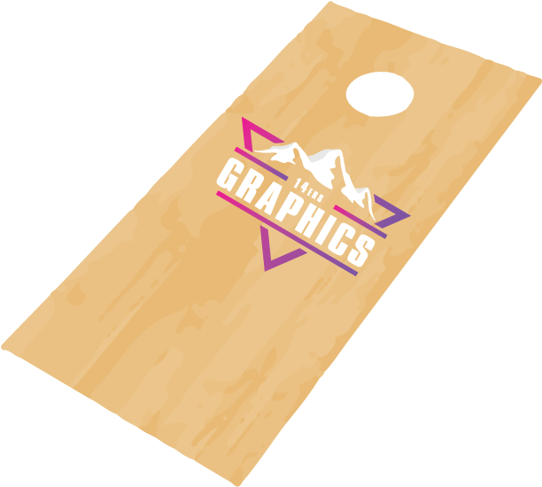 Cornhole Wooden Overlay - Wood (842x626), Png Download