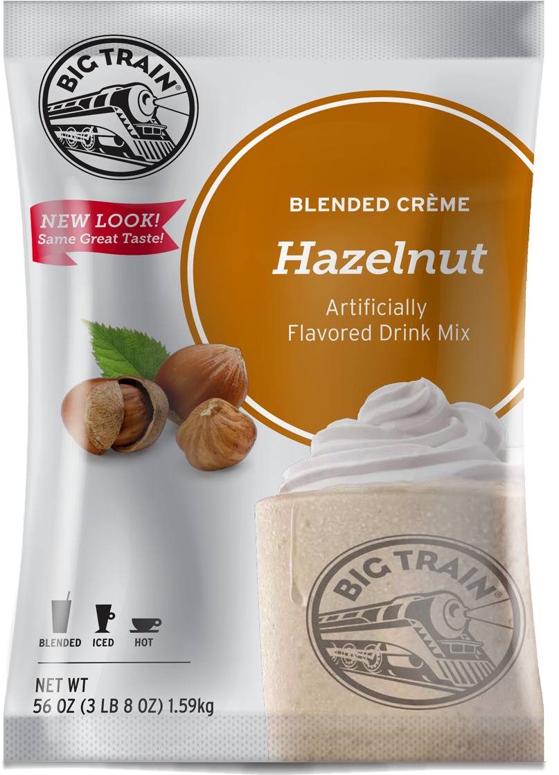 200400 Bc Hazelnutcreme - Big Train Chocolate White Chocolate (1200x1200), Png Download