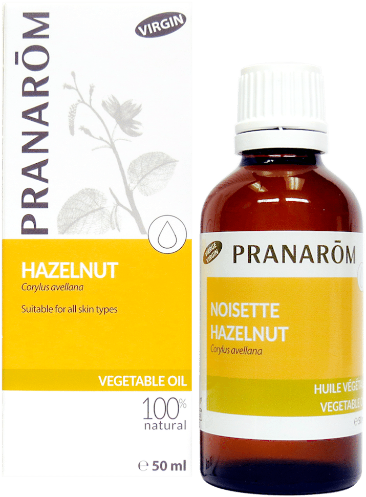 Hazelnut - Pranarom St John's Wort Oil Organic 50 Ml (1100x1100), Png Download