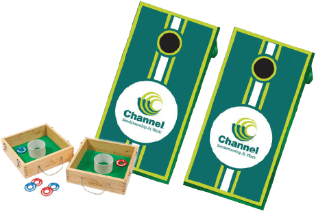 Kayak And Yeti Cooler Prizes Washers And Cornhole Prizes - Cornhole (461x309), Png Download