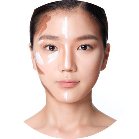 Img Model02 - 얼굴 형 하이 라이터 (489x489), Png Download
