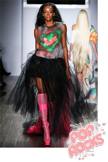 Nyfw 2018 Camiseta Tumbler & Tipsy - Pop Rocks (350x521), Png Download