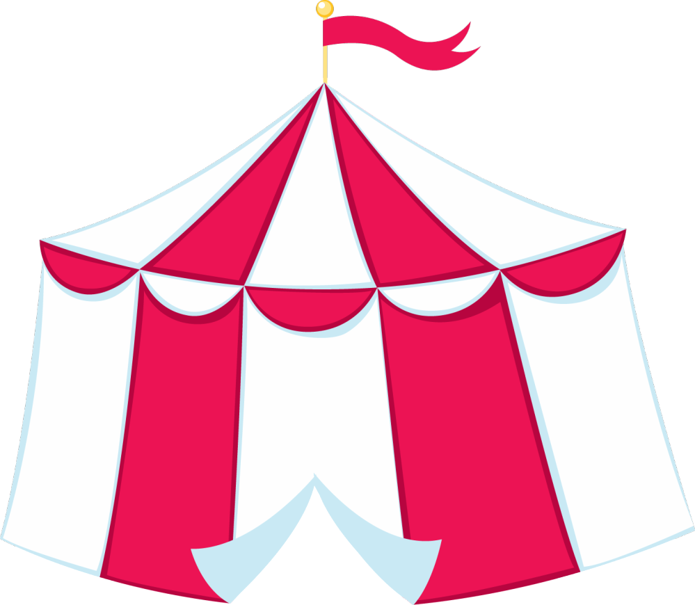 Vintage Circus Tent Png Download - Carnival Themed Birthday Party (999x870), Png Download