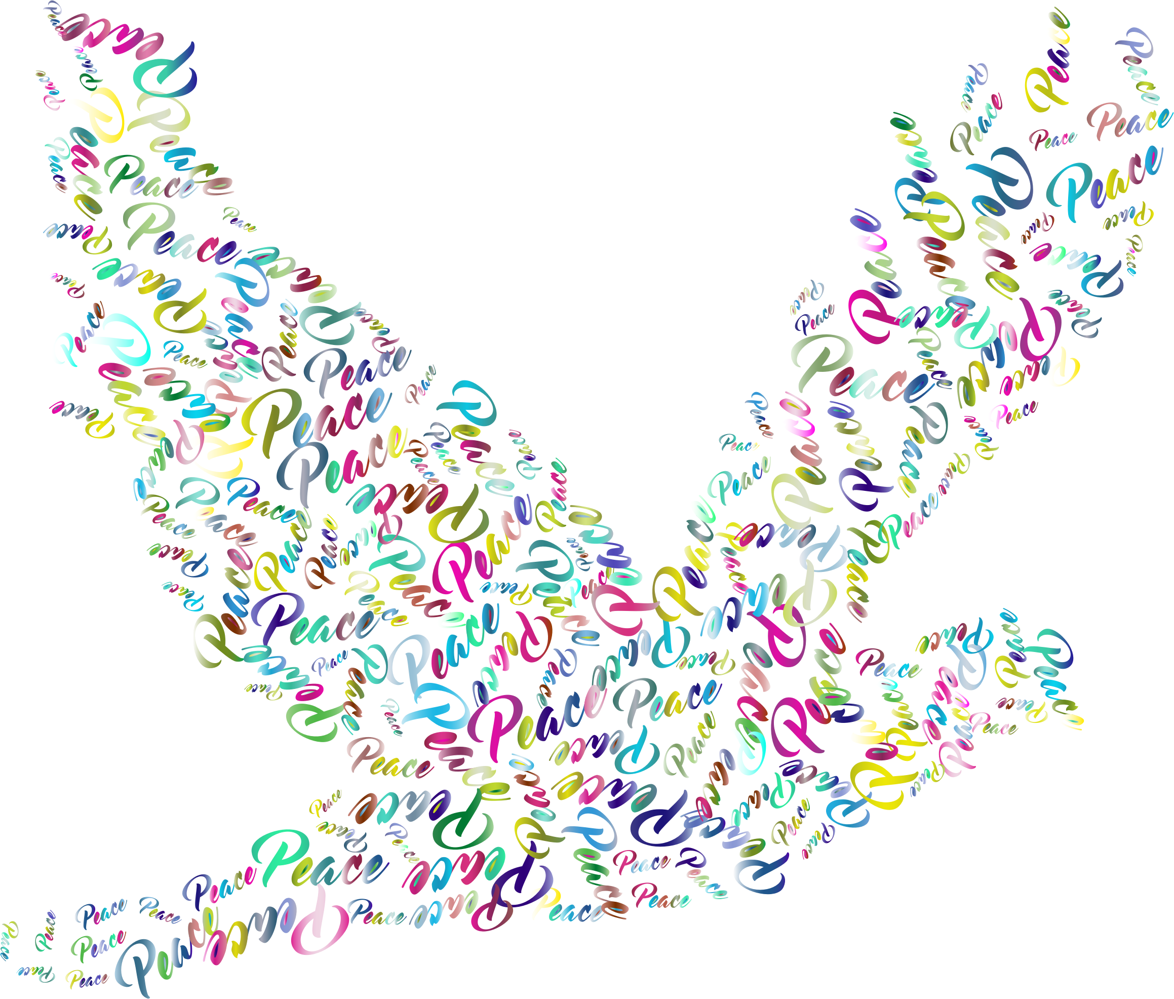 Peace Dove Clipart Background - Peace Dove Transparent Background (2318x1972), Png Download