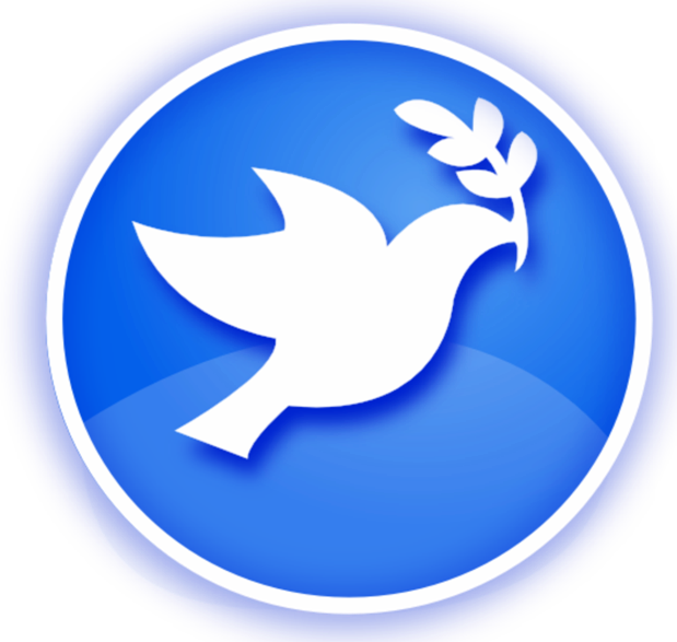 Peace Dove Clipart Rest In Peace - Peace Dove United Nations (619x587), Png Download