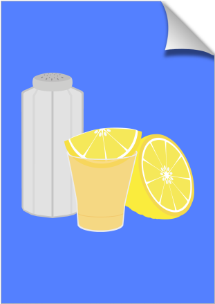 Salt, Lemon And Tequila - Shikanjvi (674x516), Png Download