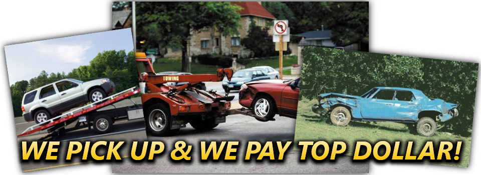 “sell Your Junk Car For Cash Today We Offer Guaranteed - Cash For Junk Cars (960x350), Png Download
