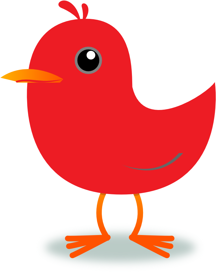 Tweet Twitter Bird Pigment - Soft Sound Clip Art (999x990), Png Download