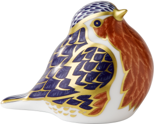 Robin - Royal Crown Derby Crown Derby Robin Paperweight (475x350), Png Download