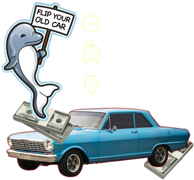 Get An Instant Cash Offer For Your Junk, Used, Damaged - Car (401x371), Png Download