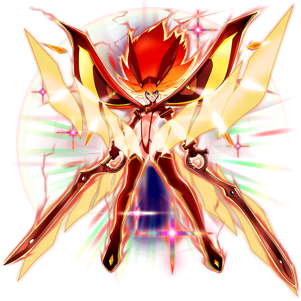 Ryuko Matoi Full Art - Grand Summoners Art (1024x1024), Png Download