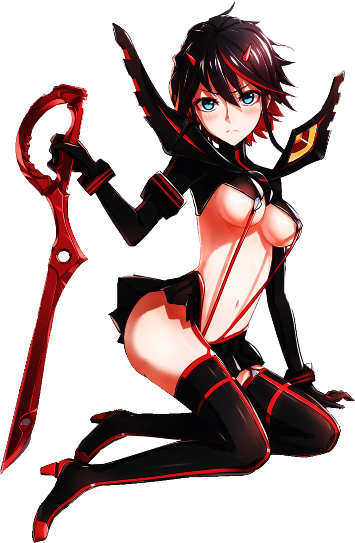Matoi Ryuko Render By Bencdp On Deviantart Los Mejores - Ryuko Matoi Render Png (724x1103), Png Download