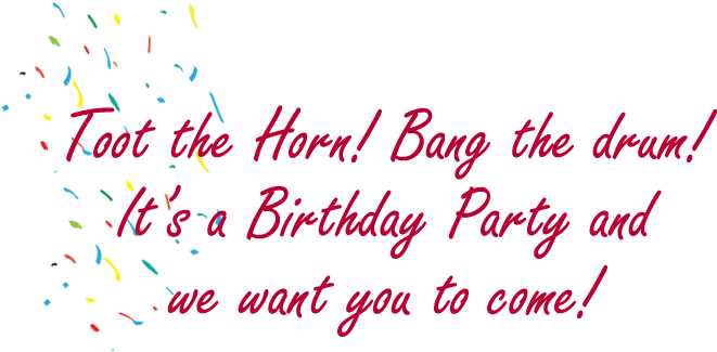 Kids Birthday Invitation Clip Art-5 - Art Print: Lewis' Happy Birthday, 33x33cm. (686x359), Png Download