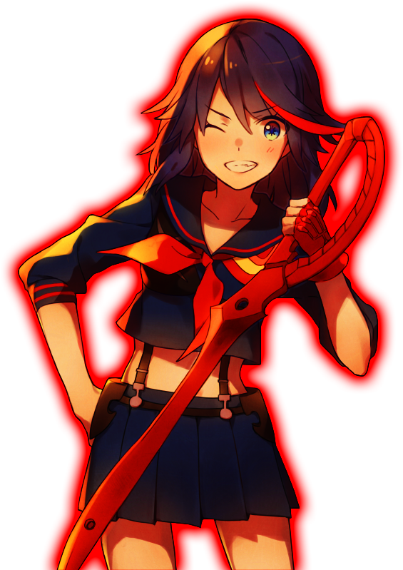 Kill La Kill Render By Misleadedfebri - Kill La Kill Render (620x862), Png Download